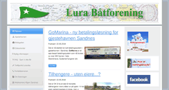 Desktop Screenshot of lura-bf.no